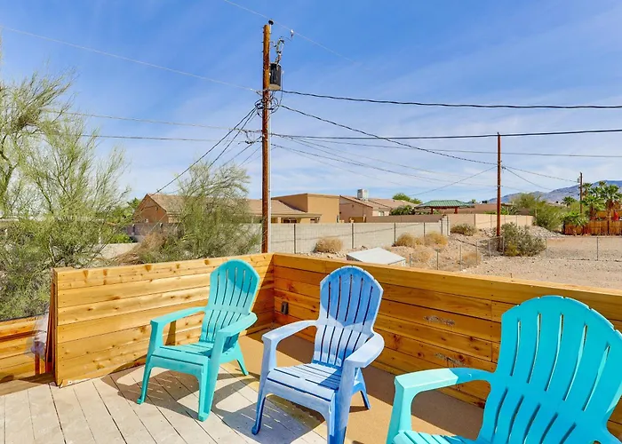 Outdoor Entertainment Area! Havasu Ferienhaus *